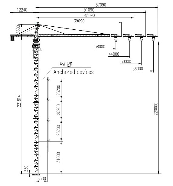 TC5613-6塔式起重機