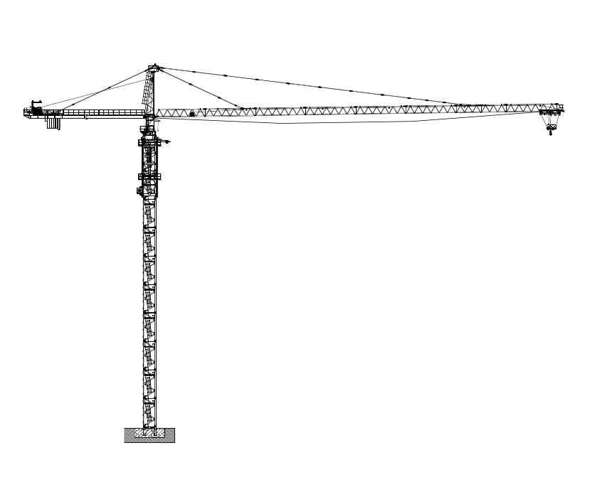 TC8039-25塔式起重機
